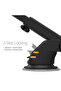 Universal 360 Degree Adjustable Windshield Phone Holder Black - 3