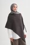 Grace Monogram Floral Shawl Gray - 2