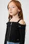 BG Store Girls' Black Blouse - 3