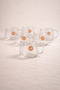 Borosilicate 6-Piece Glass Soft Drink Mug Set 400ml Heat Resistant Transparent Glass Mug Set Kw-1048 - 2