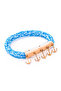 Anchor Detailed Rope Bracelet - Blue
