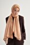 Luxe Monogram Floş Şal Salmon - 3