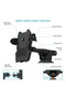 Universal 360 Degree Adjustable Windshield Phone Holder Black - 6