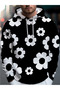 Unisex Black Oversize 3 Thread Raster Sweatshirt - Premium Quality High Resolution Printed - 3