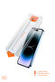 واقي شاشة زجاجي شفاف متوافق مع هاتف iPhone 13 Pro Max / 14 Plus من AutoFit