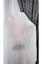 Ecru Linen Slubbed Woven Tulle Curtain 1/3 Dense Pleats Wrinkle-Resistant No Ironing Needed - 2