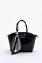 Women's Bag Patent Leather Black 26592