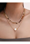 Pack of 2 - Golden Layered Necklace