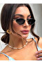 Black Geometric Sunglasses - 5