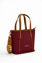 Cross Strap Women's Bag Claret Red 6047 - 2