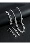 3-Piece Embellished Necklace, Bracelet And Earrings Jewelry Set - 3