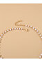 Faux Pearl Double Layer Necklace - 5