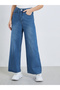 Women High Rise Wide Leg Jeans - 2