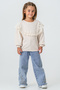 Girl's 2-Piece Set with Lace Ruffle Pants - 26K 6331