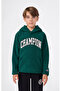 Polar Hooded Top Green Kids Sweatshirt - 307271-Gs584