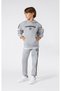 Urban Sport Rib Cuff Pants Gray Kids' Sweatpants - 307243-Es076