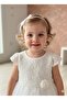 Cute Special Occasion Baby Kids Dress with Rose Accessories - 2