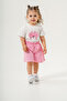 Baby Girl Flexible Fabric Summer Shorts Comfortable Set