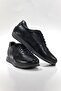 Men's 100% Genuine Leather Lace-Up Orthopedic Sole Shoes - 5