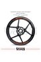 Cfmoto nk250 wheel rim sticker set - 8 piece inner rim decal