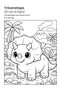Dinosaur Coloring Book |   English Dinosaur Names + Turkish Pronunciation + Information Sentences |   24 Pages - 2