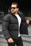 New Season Winter Filled Men's Hooded Puffer Jacket - 3