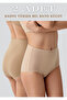 High Waist 2-Piece Bato Panties - Full Coverage Gathering Underwear
