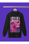Ariana Grande Printed 3-Yarn Quality Soft Texture Hooded Children's Sweatshirt