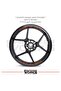 Cfmoto 450nk wheel rim sticker set - 8 piece inner wheel decal - 2