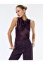 Women's Blouse 6Wak30008Ew Purple - 2