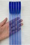 10 Pieces of Organza Tulle Ribbon Cobalt Blue 1 cm 22 Mt, Bohça Engagement Dowry Gift Packaging Decoration Wedding - 3