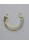 Gold Color Thick Wicked Cord Steel Bracelet - 4