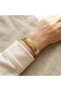 Gold Color Thick Wicked Cord Steel Bracelet - 5