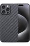 Carbon Pattern Ultra Thin Phone Case for iPhone 16 Pro Minimalist with Camera Protection Ultra Slim