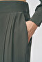 Women's Modern High Waist Wide Leg Solid Color Palazzo Pants - 3