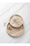Natural Travertine Round Marble Tray - 3