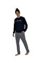 Men's Navy Blue Pajama Set 18858 - 2