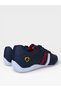 Thin Sole with Side Stripes, Comfortable Fit, Casual Men's Sports Shoes, Dark Blue - 4