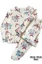 Girl's Cute Figure Heart-Themed Cotton Pajama Set - the Pattern Is Wide-Ranging - 3
