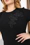 Plus Size Floral Motif Detailed Blouse - 7