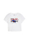 Womens GRAPHICS Moto Baby T-Shirt - White - 4