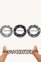 Crystal Stone Elastic Hair Clip - 3