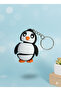 Penguen Keychain Movable Plastic - 3