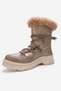 Sera Mink Fur Lace-Up Women's Boots - 4