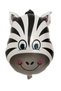 18 Inch Safari Zebra Foil Balloon - Birthday Party Decoration Balloon - 5