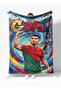 Cristiano Ronaldo Cr7 Printed 3D Digital Printed Fleece Blanket Tv Blanket