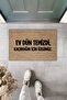 Modern Digital Doormat - Humorous Doormat with the Text "House Clean Yesterday" 70X45Cm - 2