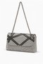 Vrl Women's Evening Dress Portfolio Bag Silver 915 - 2