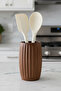 Arven Large Acacia Spoon Holder (17 cm Height - 11 cm Width) - 3