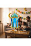 45 cm Ramadan Blue Kandil Foil Balloon - Ramadan Decoration and Ornament Balloon - 2